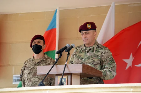 Solemn opening of 'Three Brothers - 2021' international exercises held in Baku