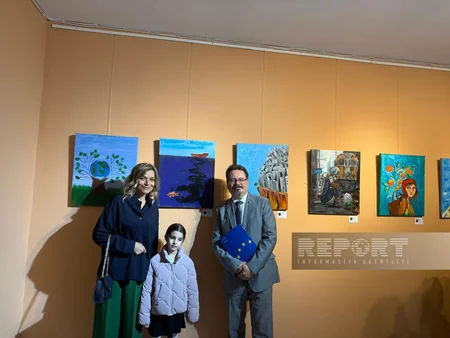 Bakıda “Bizim Yaşıl Planetimiz” adlı rəsm sərgisi təşkil olunub