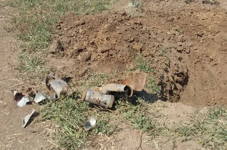 Ağdam və Tərtərdə partlamış hərbi sursatların qalıqları aşkarlanıb