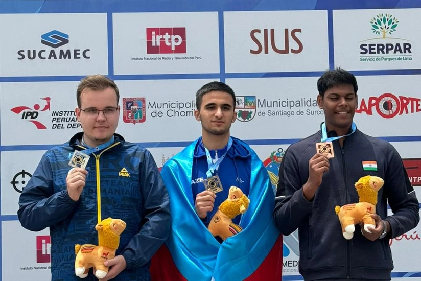 Azərbaycanın güllə atıcısı dünya çempionu olub