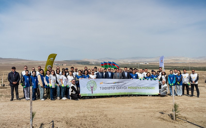 “AzerGold” Beynəlxalq Yer Gününə həsr olunmuş tədbirlər keçirib
