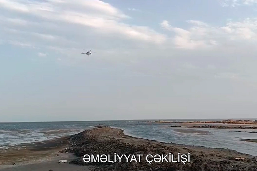 Dənizdə bir nəfər batıb, axtarışa helikopterlər cəlb olunub