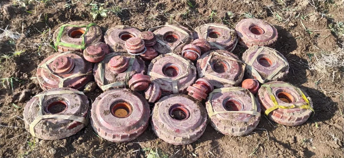 В Азербайджане за 10 последних дней года обезвредили более 300 мин