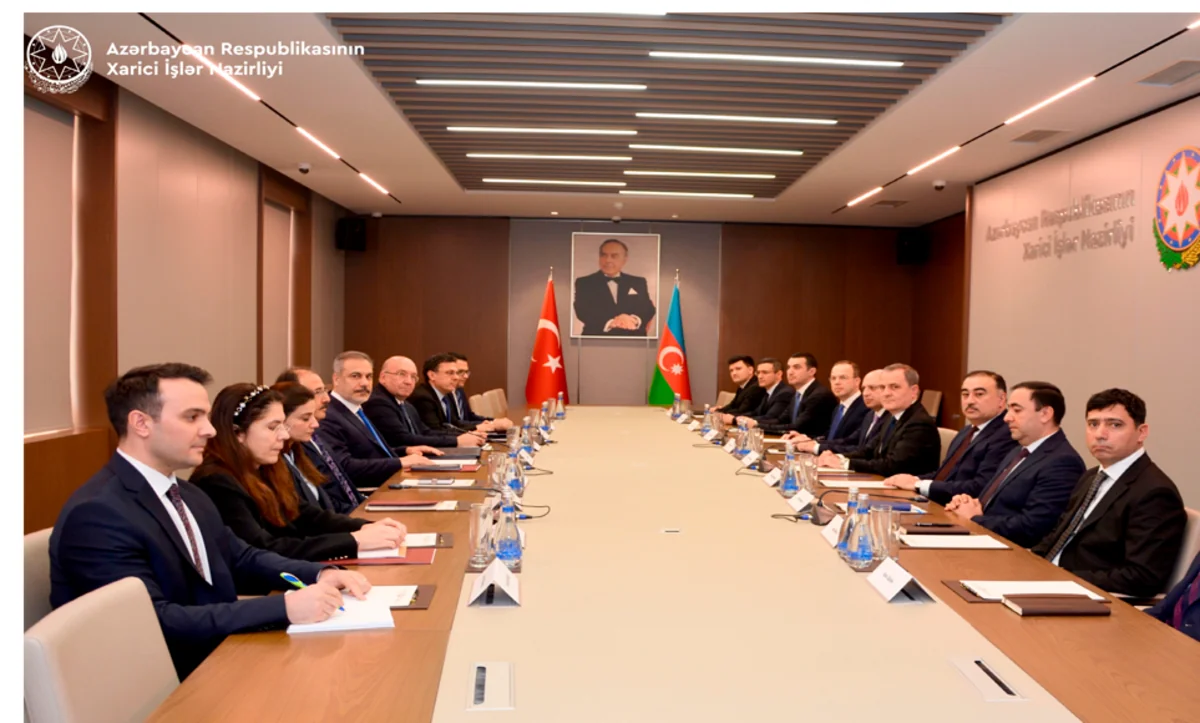 Meeting of Azerbaijani, Turkish FMs in expanded format starts