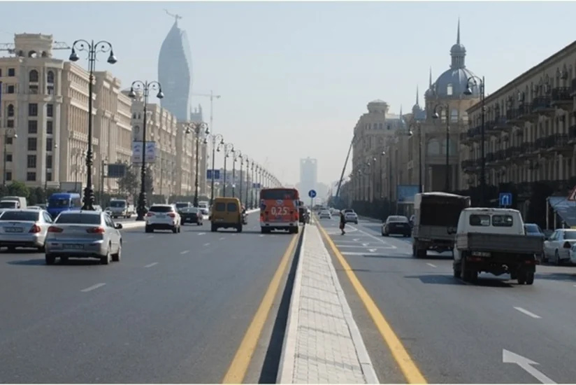 Bakının Heydər Əliyev prospektində hərəkət məhdudlaşdırılacaq - YENİLƏNİB