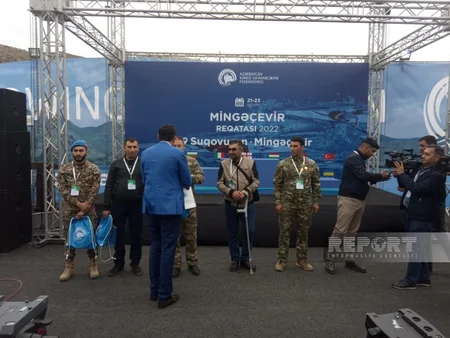 Mingəçevir Reqatasında qazilər mükafatlandırılıb