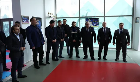 Daha bir cüdo zalının açılışı oldu - FOTO