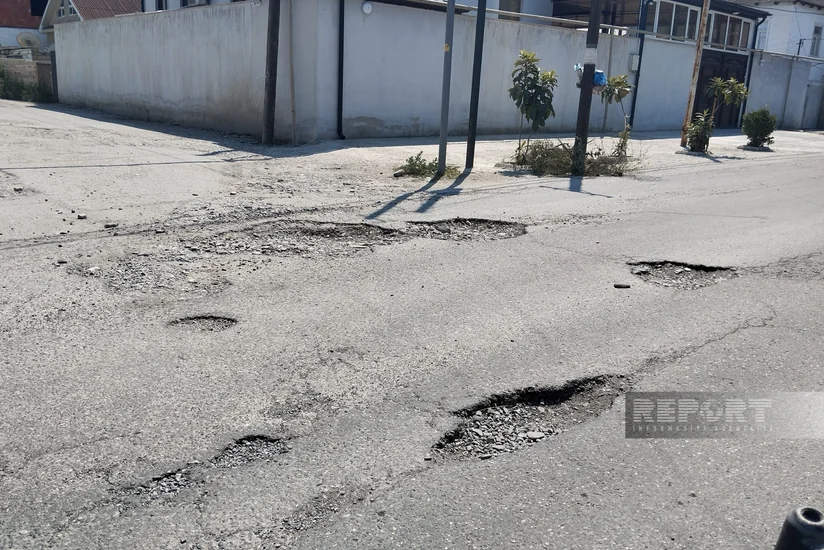 Sakinlər üçün keçilməz olan mərkəzi küçələr, təmirə ayrılacaq vəsait gözləntisi - Xaçmazdan REPORTAJ