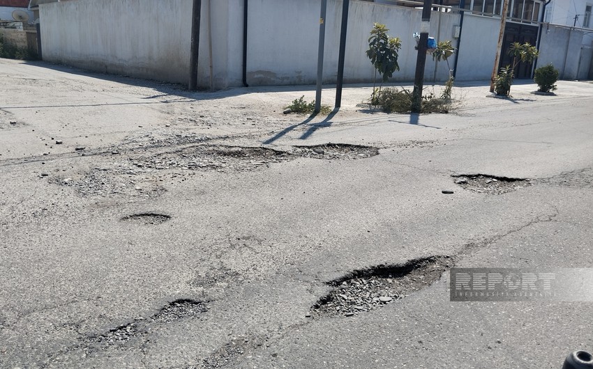 Sakinlər üçün keçilməz olan mərkəzi küçələr, təmirə ayrılacaq vəsait gözləntisi - Xaçmazdan REPORTAJ
