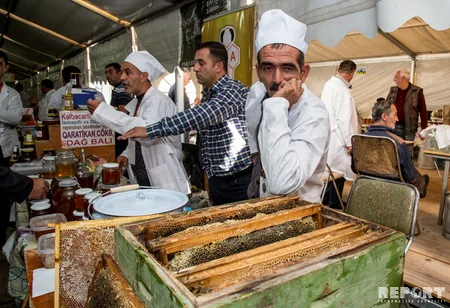 Bakıda bal yarmarkasının açılışı olub - FOTOREPORTAJ - VİDEO