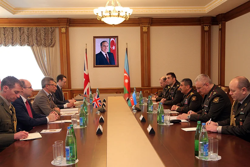 Böyük Britaniyanın Müdafiə Nazirliyi: Azərbaycanla hərbi əlaqələrin möhkəmləndirilməsində maraqlıyıq