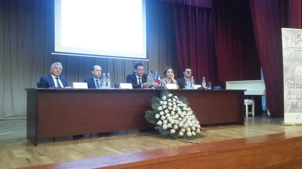 Bakıda Azərbaycan-Fransa Universitetinin təqdimatı keçirilib