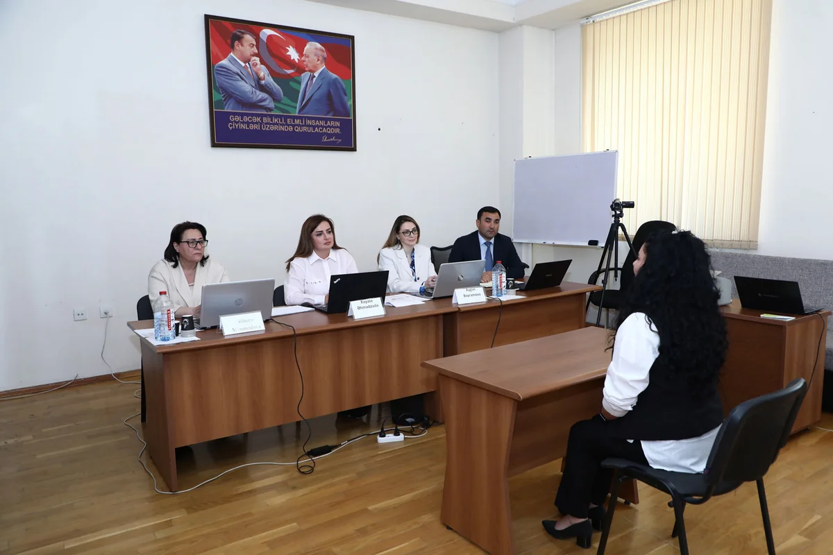 Bakıda bağçalara müdir vəzifəsinə işə qəbulun müsahibə mərhələsi keçirilib