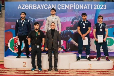 Güləş üzrə Azərbaycan çempionatında daha 7 çəkidə mükafatçılar müəyyənləşib