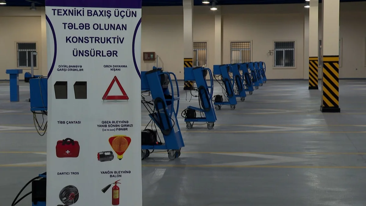 Sürücülərə axşam saatlarında avtomobillərini texniki baxışdan keçirmələri üçün şərait yaradılıb