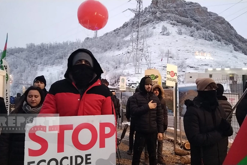 Protest on Khankandi-Lachin road enters its 31st day