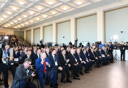 Первый вице-президент Мехрибан Алиева приняла участие в Х азербайджано-российском межрегиональном форуме в Москве - ОБНОВЛЕНО