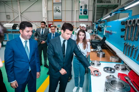 “GemZA Holdinqin istehsalat, xidmət və logistika mərkəzinin rəsmi açılış mərasimi baş tutub