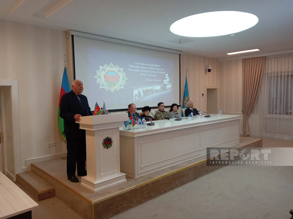 Azərbaycan veteranları Prezident İlham Əliyevin siyasətini dəstəkləyir - BƏYANAT