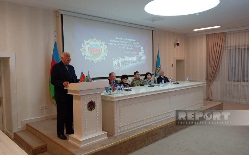 Azərbaycan veteranları Prezident İlham Əliyevin siyasətini dəstəkləyir - BƏYANAT