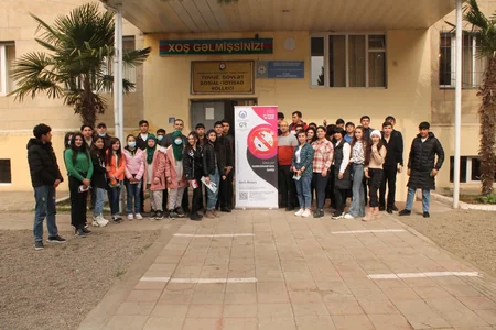 Qazax, Ağstafa, Tovuz və Şəmkirdə gənclər narkomaniyanın fəsadları ilə bağlı məlumatlandırılıb