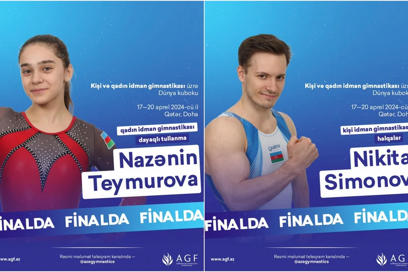 Azərbaycan gimnastları Dünya Kubokunda finala yüksəliblər