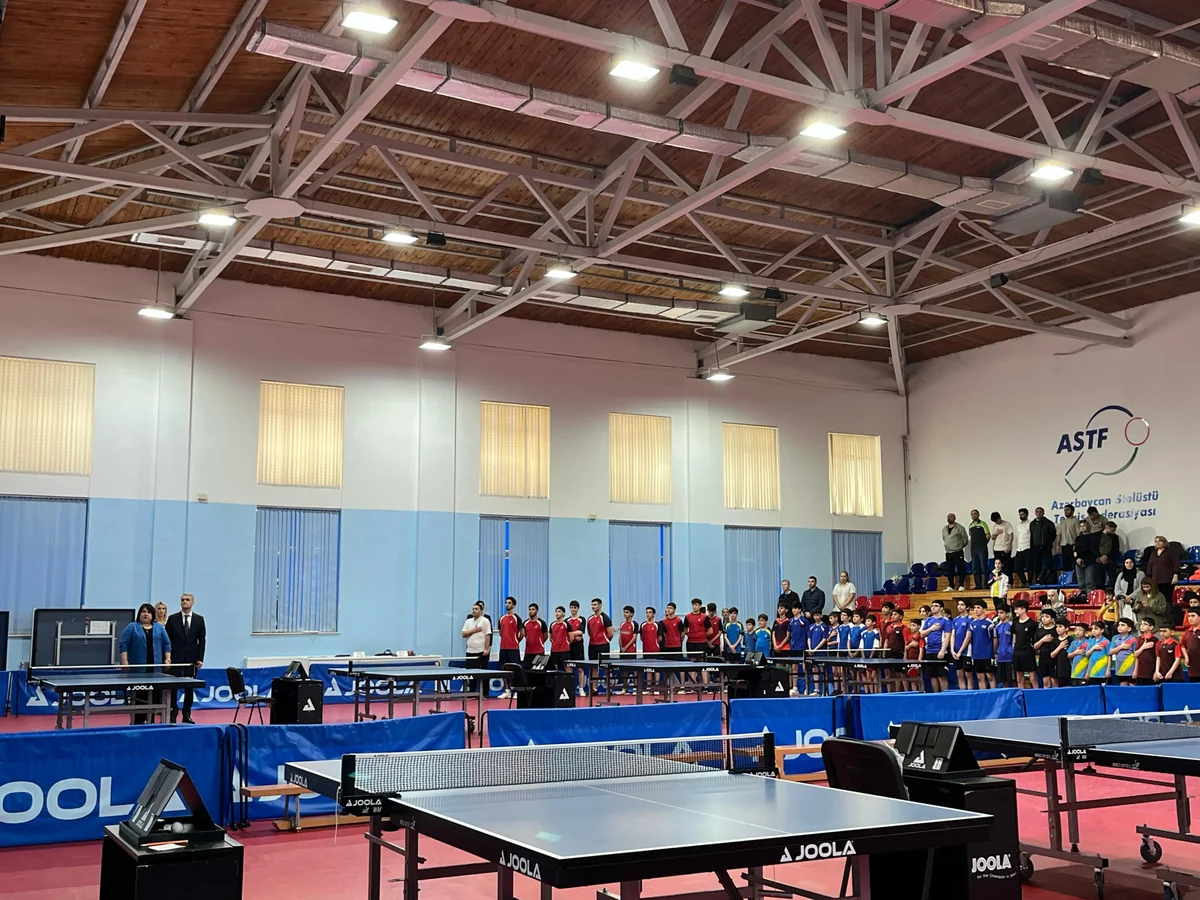 Stolüstü tennis üzrə Azərbaycan birinciliyində komanda yarışlarına yekun vurulub