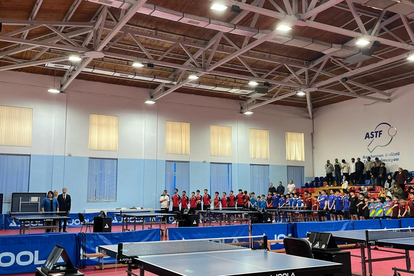 Stolüstü tennis üzrə Azərbaycan birinciliyində komanda yarışlarına yekun vurulub