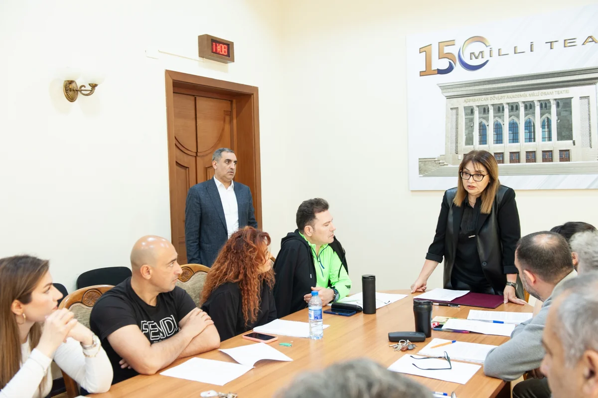 Dövlət Akademik Milli Dram Teatrında İblis və... tamaşasının məşqlərinə başlanılıb 