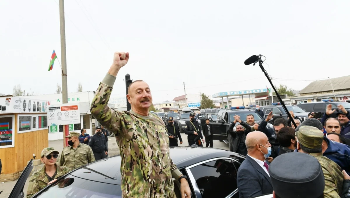 Группа военнослужащих награждена медалью За освобождение Физули