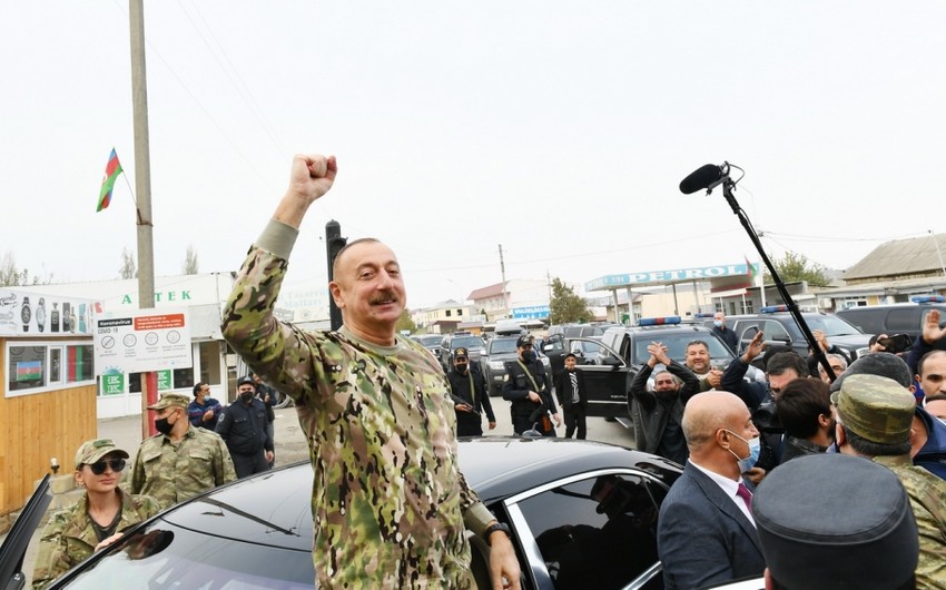 Bir qrup hərbçi  “Füzulinin azad olunmasına görə” medalı ilə təltif edilib