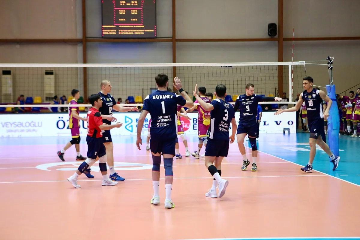 Kişi voleybolçular arasında Azərbaycan Yüksək Liqasında XVI turun oyunları keçirilib