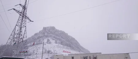 В Шуше выпало 10 см снега