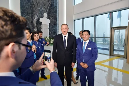 President Ilham Aliyev attended opening of “ASAN Həyat” complex in Shamakhi