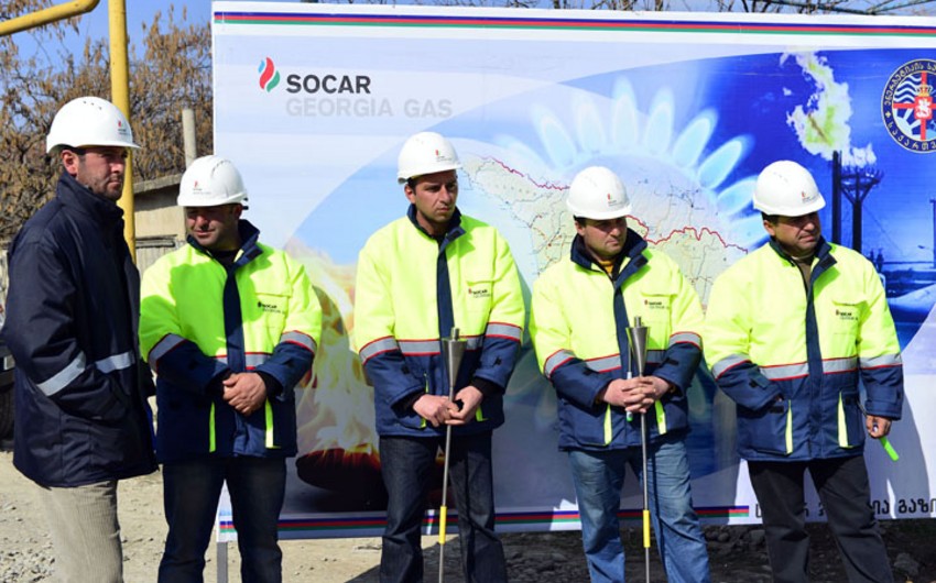 SOCAR Gürcüstanda qazlaşdırma işlərini genişləndirib