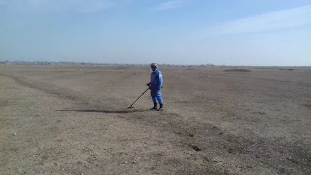 Tərtərdə tank əleyhinə mina tapılıb