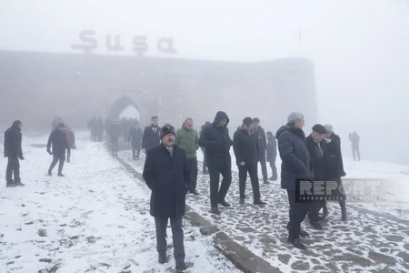 Heads of OTS member countries’ state bodies responsible for diaspora issues left for Shusha