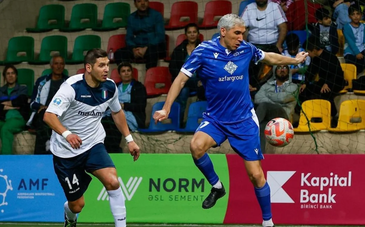 “Heydər Əliyev-100” Beynəlxalq Minifutbol Turniri: Azərbaycan millisi Gürcüstana qalib gəlib