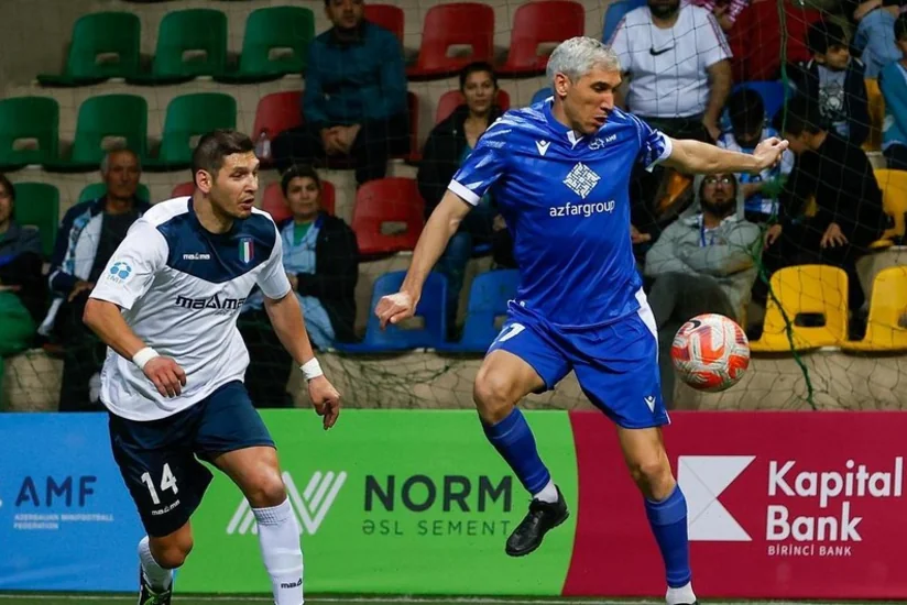 “Heydər Əliyev-100” Beynəlxalq Minifutbol Turniri: Azərbaycan millisi Gürcüstana qalib gəlib
