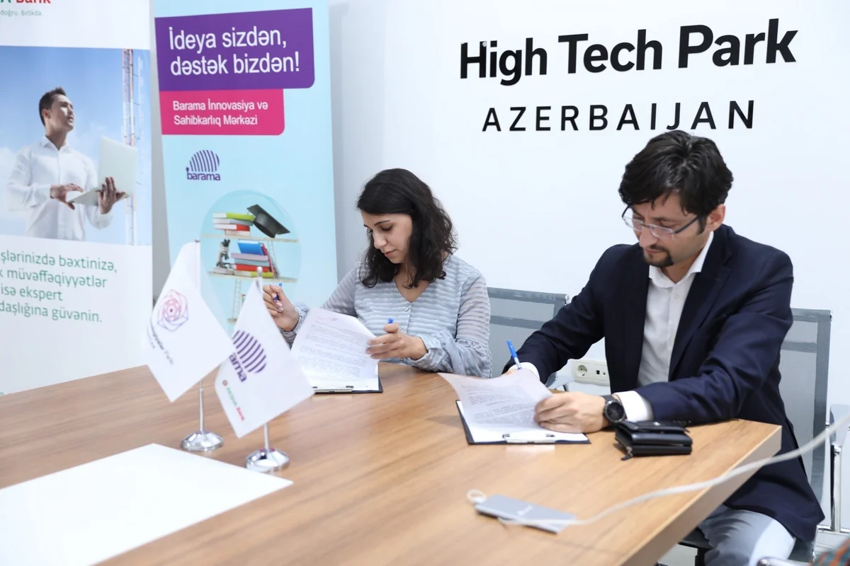 “Azercell”in Barama Mərkəzi ilə Yüksək Texnologiyalar Parkı arasında əməkdaşlıq memorandumu imzalanıb