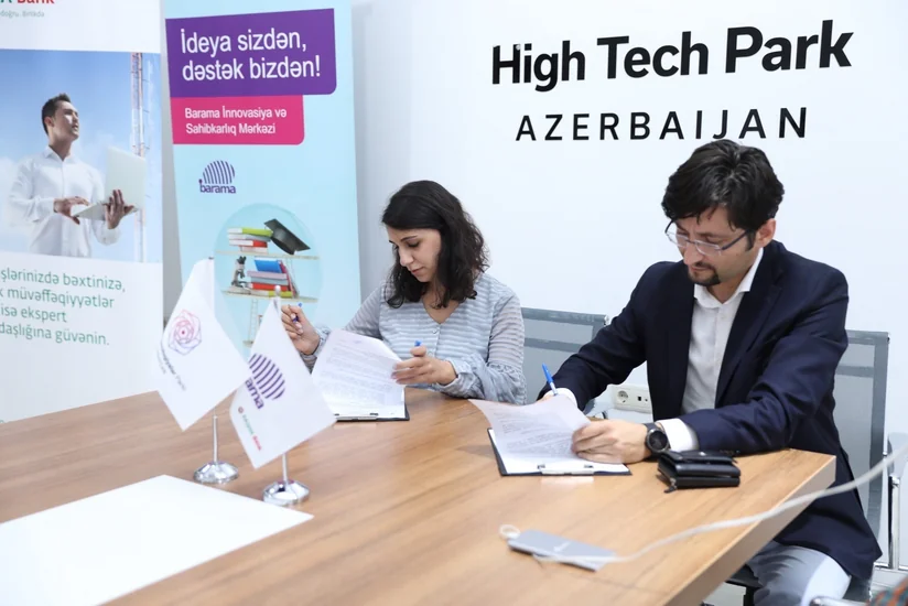 “Azercell”in Barama Mərkəzi ilə Yüksək Texnologiyalar Parkı arasında əməkdaşlıq memorandumu imzalanıb