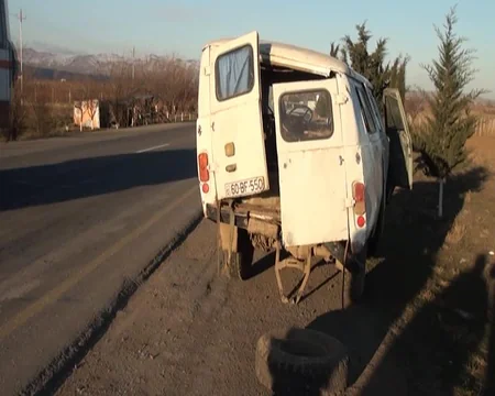 Bakı-Qazax avtomagistralında zəncirvari yol qəzası baş verib