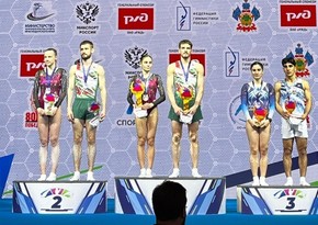 Azərbaycan gimnastları Krasnodarda iki medal qazanıblar