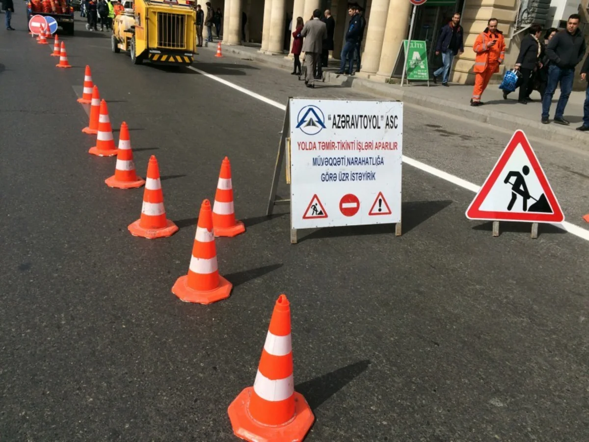 Bakının mərkəzi küçələrində bu gecə təmir işləri aparılacaq