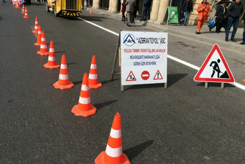 Bakının mərkəzi küçələrində bu gecə təmir işləri aparılacaq