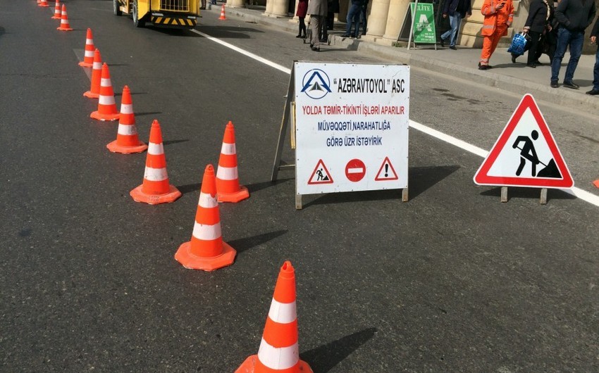Bakının mərkəzi küçələrində bu gecə təmir işləri aparılacaq