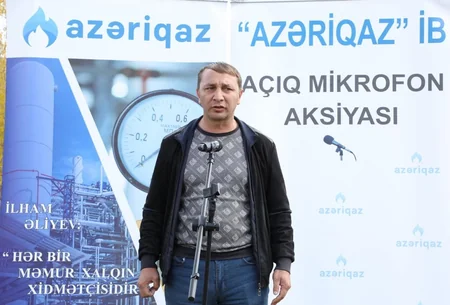 “Azəriqaz”ın “Açıq mikrofon” aksiyası Gədəbəyin ucqar kəndində təşkil edilib