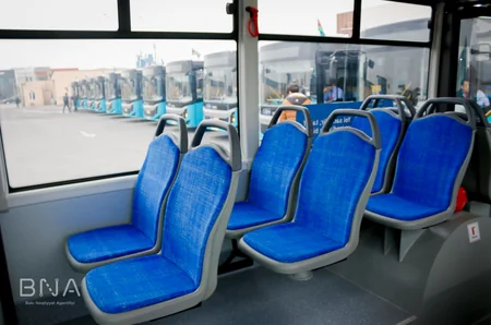 Sabahdan 160 nömrəli marşrut xəttində yeni avtobuslar işləyəcək