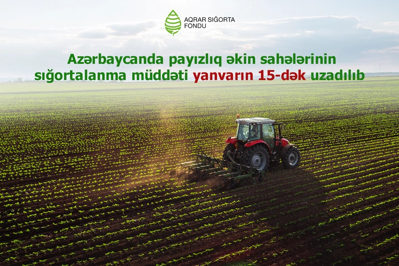 Azərbaycanda payızlıq əkin sahələrinin sığortalanması müddəti uzadılıb