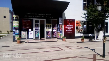 Lənkəranda I Beynəlxalq Teatr Festivalı başlayıb - FOTO